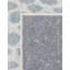 Tapis ivoire / bleu / gris en polyester tissé à la machine Azion-2130698538