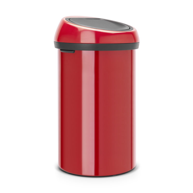 Brabantia 60 Litre Touch Bin, Passion Red