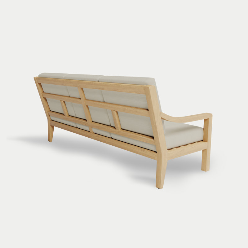 Solerno Heated Sofa, Eggshell