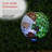 The Holiday Aisle® Corporation 8FEB949133CE4B03B38D92F3436C5014 10" Solar Santa Mosaic Glass Gazing Globe w/ Foldable Metal Stand