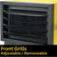 Chaufferette de garage électrique câblée Dura Heat 240 Volt, télécommande, 7500 Watts -EWH7500