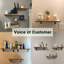 42cm W Manufactured Wood Wall Mounted Shelving Unit