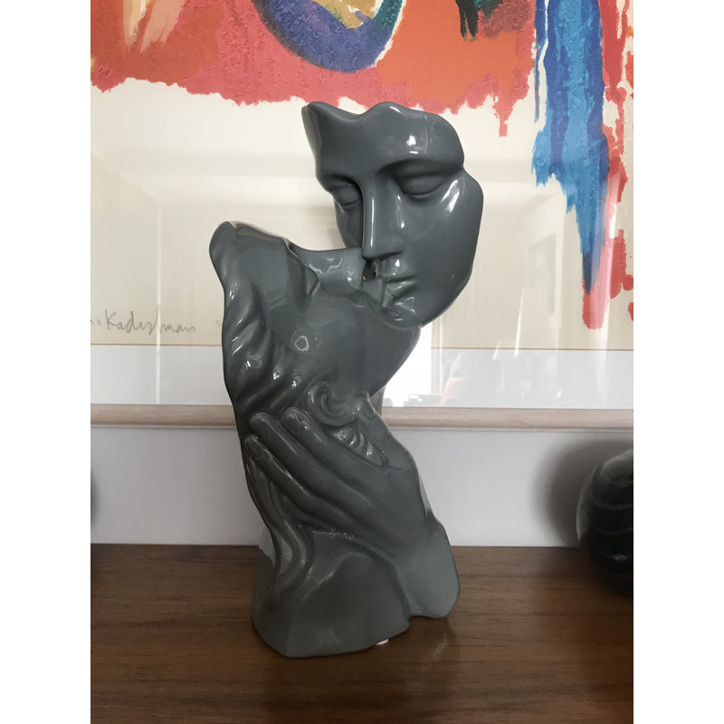 People Figurines & Sculptures, Glossy Grey