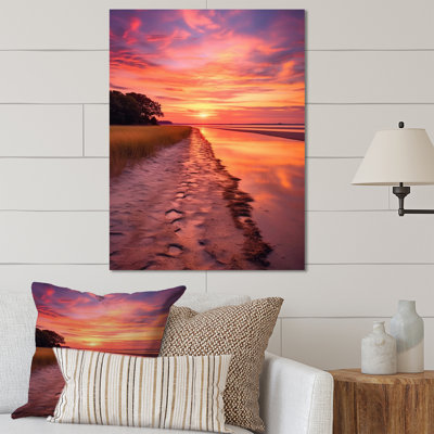 " Sunset On Beaufort Beach South Carolina "