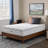 Lucid 2" Bamboo Charcoal and Gel Memory Foam Mattress Topper with cover - Twin XL-97749680-117393677