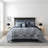 Polyester Jacquard Comforter 8 Piece Set-125200821-125200826