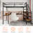 Space-saving Loft Bed Iron Modern Multi-function