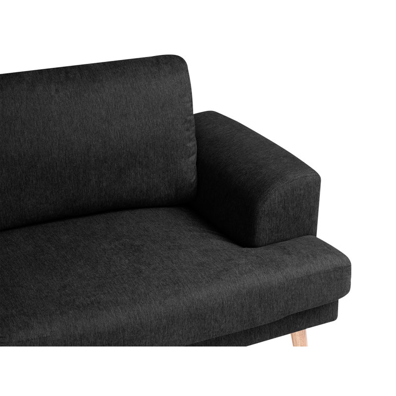 Tanai 3 Seater Sofa, Black