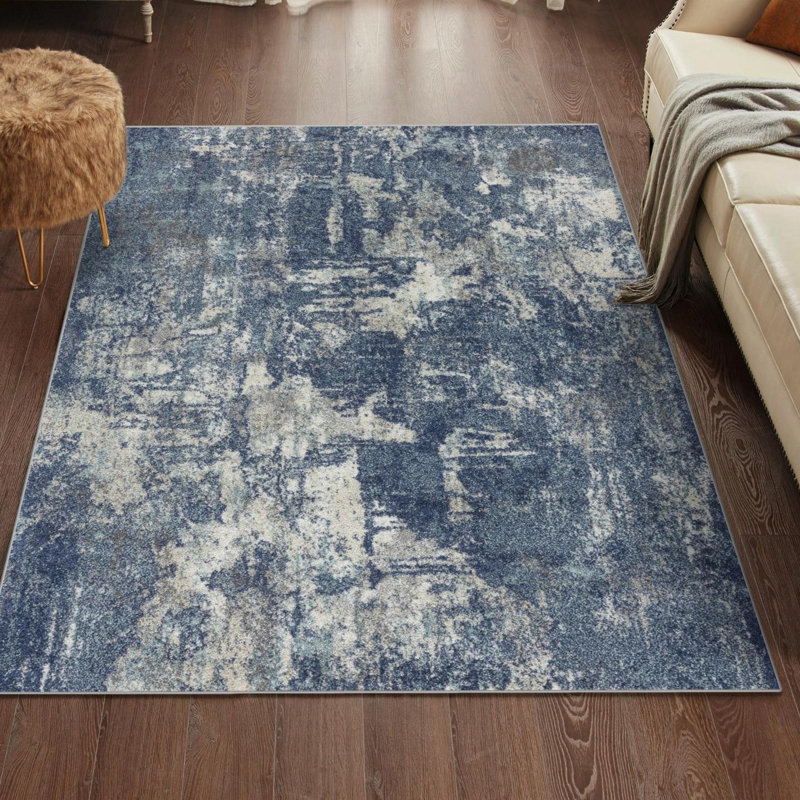 Tapis contemporain Coastal, Rectangle 8 pi x 10 pi
