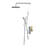 Quadrato All-In-One Kit with Rough in-Valve-40356290