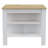Sierra 7-Shelf 4-Door 2-Piece Kitchen Set, Upper Wall Cabinet And Kitchen Island White And Light Oak-380016897