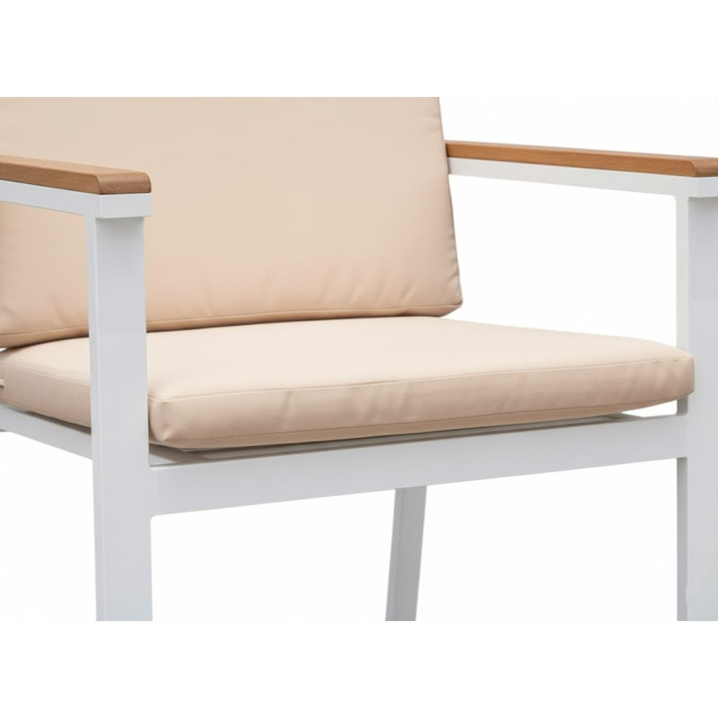 Chaise avec accoudoirs d'extérieur Boaz