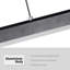  Luminaire suspendu linéaire à 1 lumière pour îlot de cuisine à 1 lumière Berthelot Minensen-2127762745