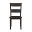 Chaise d’appoint en noyer vieilli Zain