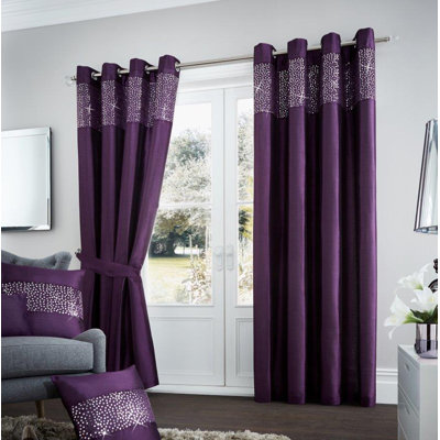 Aviv Room Darkening Curtain Pair
