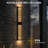 LED 31.5″ Crystal Aluminum Wall Light