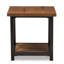 Table de bout avec rangement Crutchfield