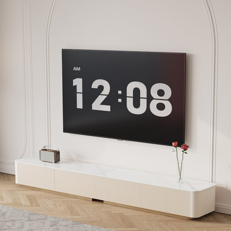 Meuble télé Composable, H 13,78 po x L 94,5 po x l 15,75 po