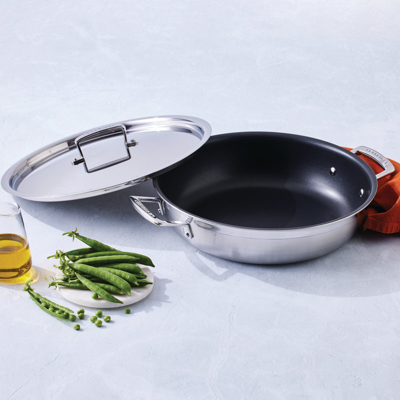 Le Creuset 3-Ply Stainless Steel Non-Stick Shallow Casserole
