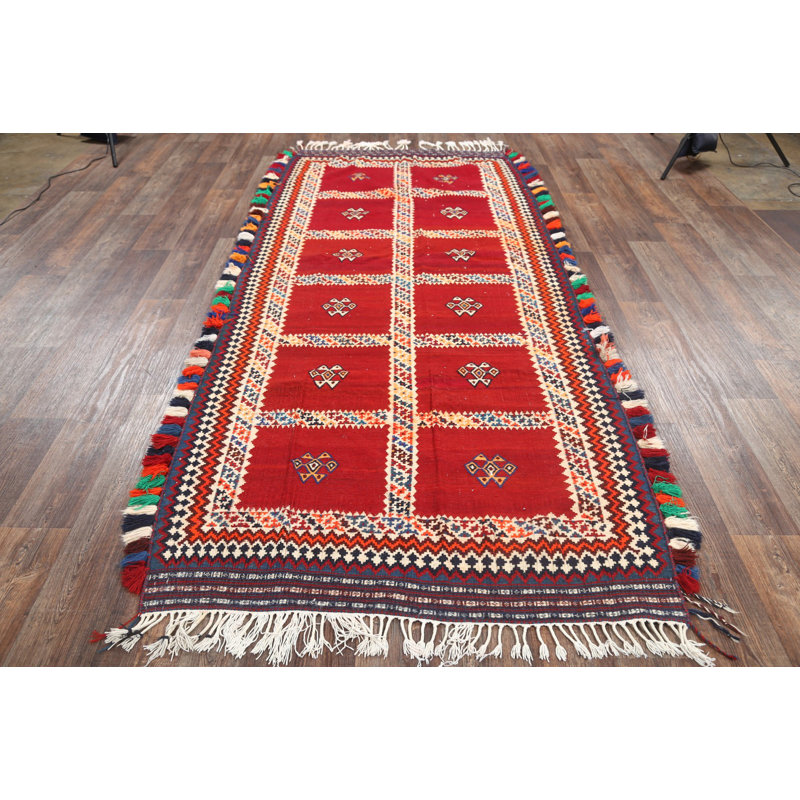 Smoak One-of-a-Kind 4'8'' X 11' Wool Area Rug in