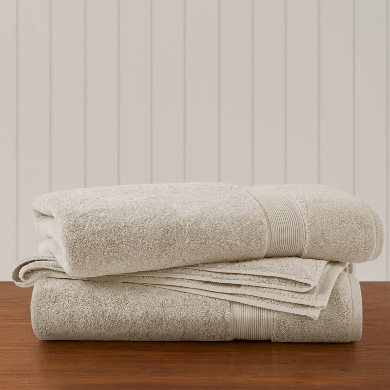 800GSM 100% Cotton Bath Sheet 2 Piece Set, Natural