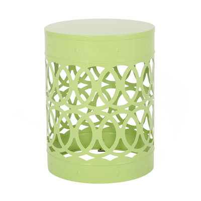 Outdoor Metal S/2 End Table