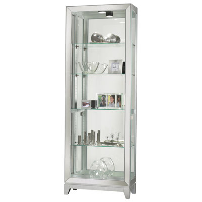 Shayne Lighted Curio Cabinet