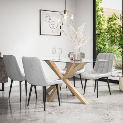 Ahni 6 - Person Dining Set