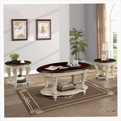 Ahriah 3 - Piece Living Room Table Set