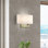 Applique murale en acier Rakhee
