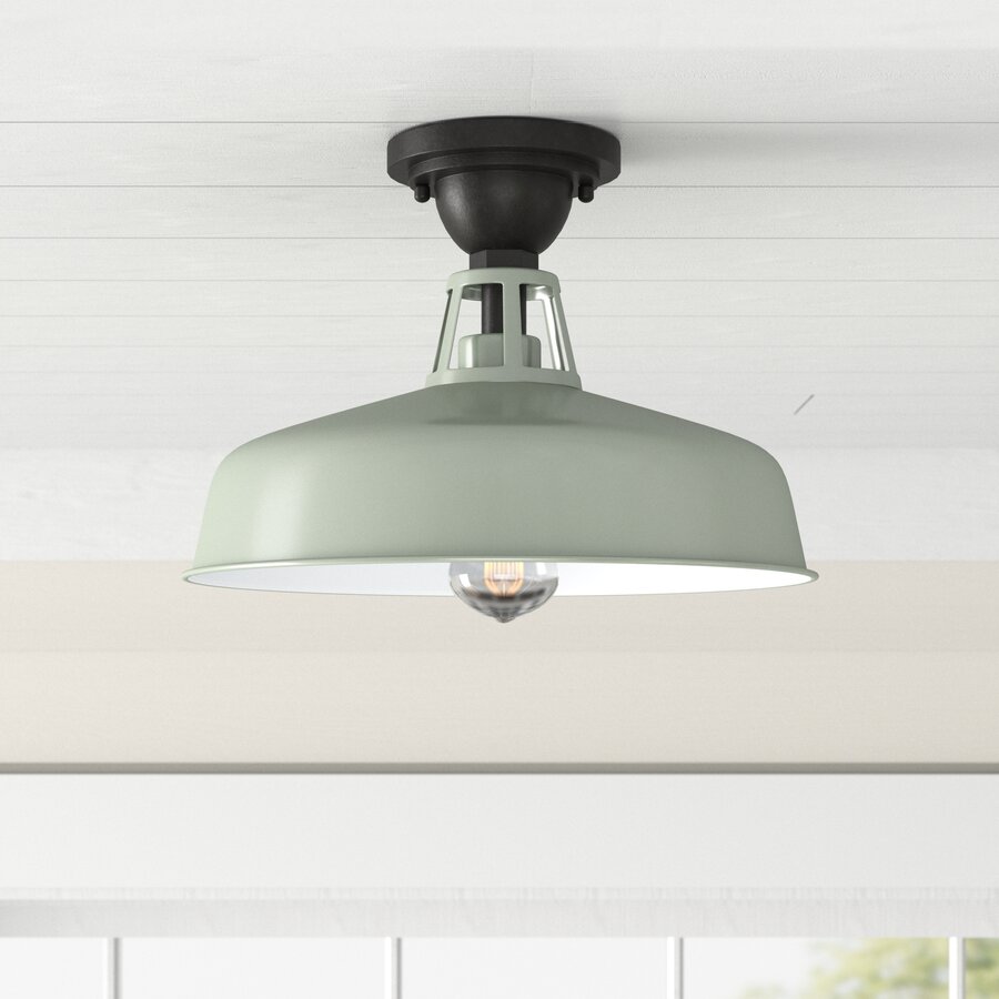 Petties Outdoor Semi Flush Mount