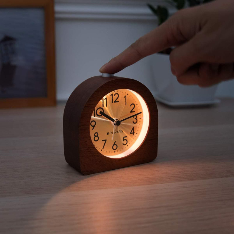 Analogue Electric Alarm Tabletop Clock