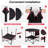 Folding Camping Table with 4 Mesh Cup Holders, Side Storage Bag, Collapsible Canvas & Carry Bag
