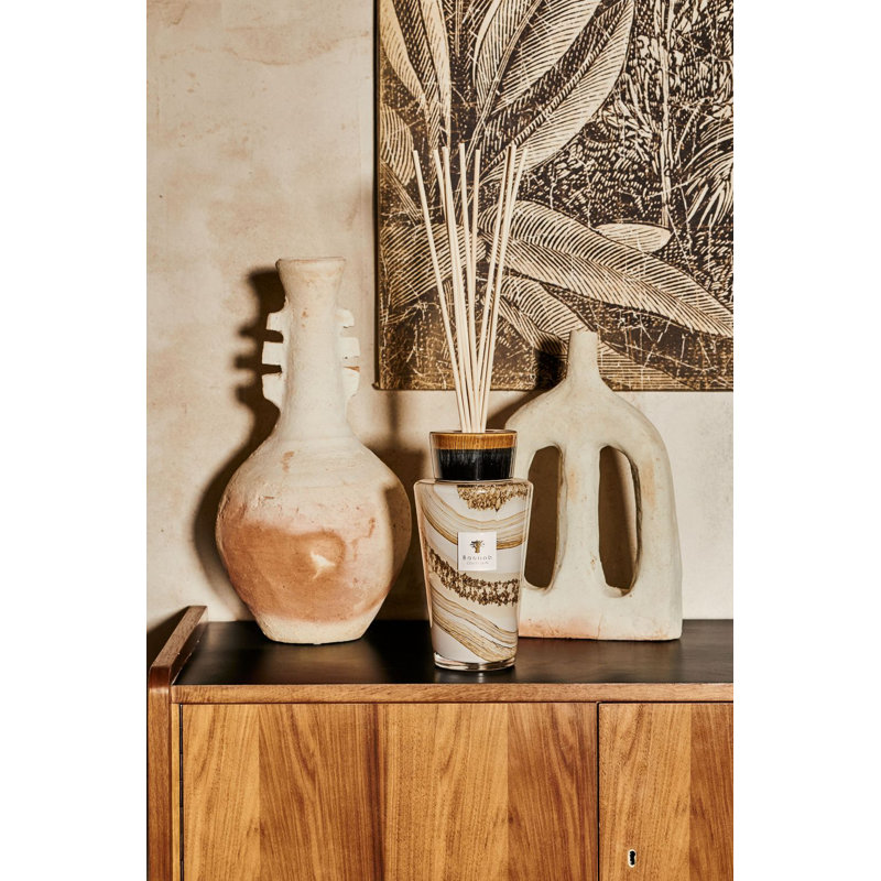Totem Luxury Bottle Diffuser, 12.2" H x 7.09" W x 7.09" D, Sand Sonora