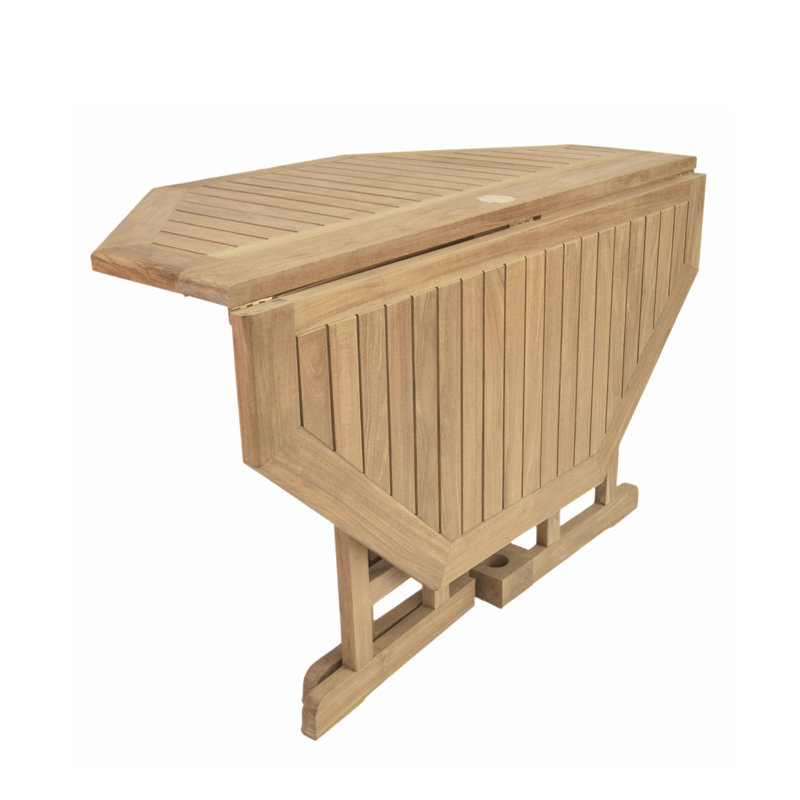 Bahama Outdoor Round Teak Dining Table