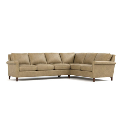 Belleville Leather L-Shaped Sectional Left Hand Facing