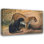 «The Leopard» par Joseph Wolf - Art mural sur toile tendue avec châssis