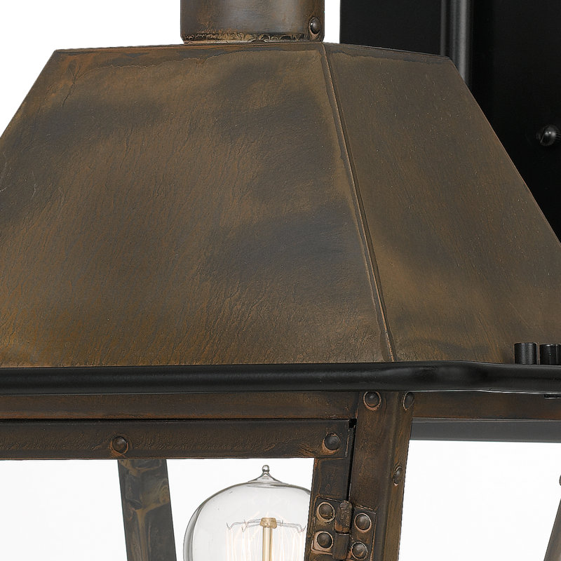 Rue De Royal Wall Light, Industrial Bronze