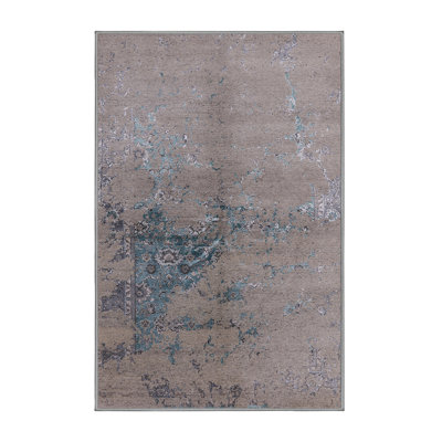 Tapis brun / vert Hunsinger