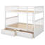 Sydnie Kids Twin Over Twin Bunk Bed with Drawers-594399055-594399052