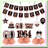 Party Poms & Streamers Rose Magenta 6-Pack