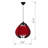 Red Single Pendant With Cotton Cap