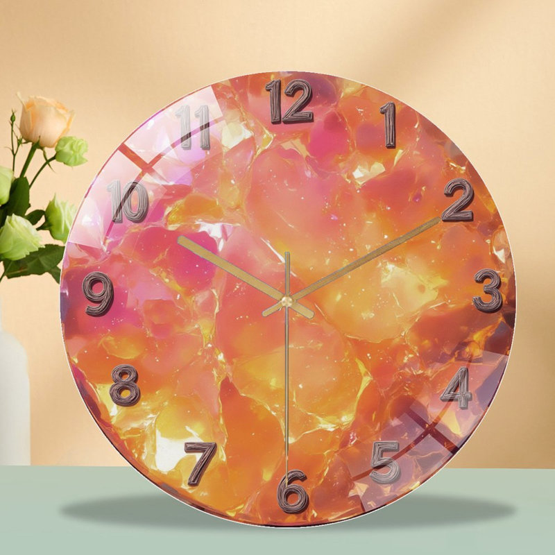 Horloge murale avec horloge murale 12 po