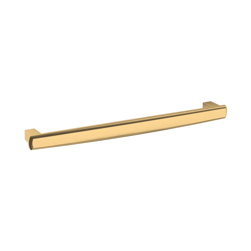 4359 Severin Fayerman A Pull, 12" CTC, Satin Brass