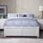 Anndee Solid Wood Platform Bed with Panel Footboard & Storage Drawers-744235880-744235876
