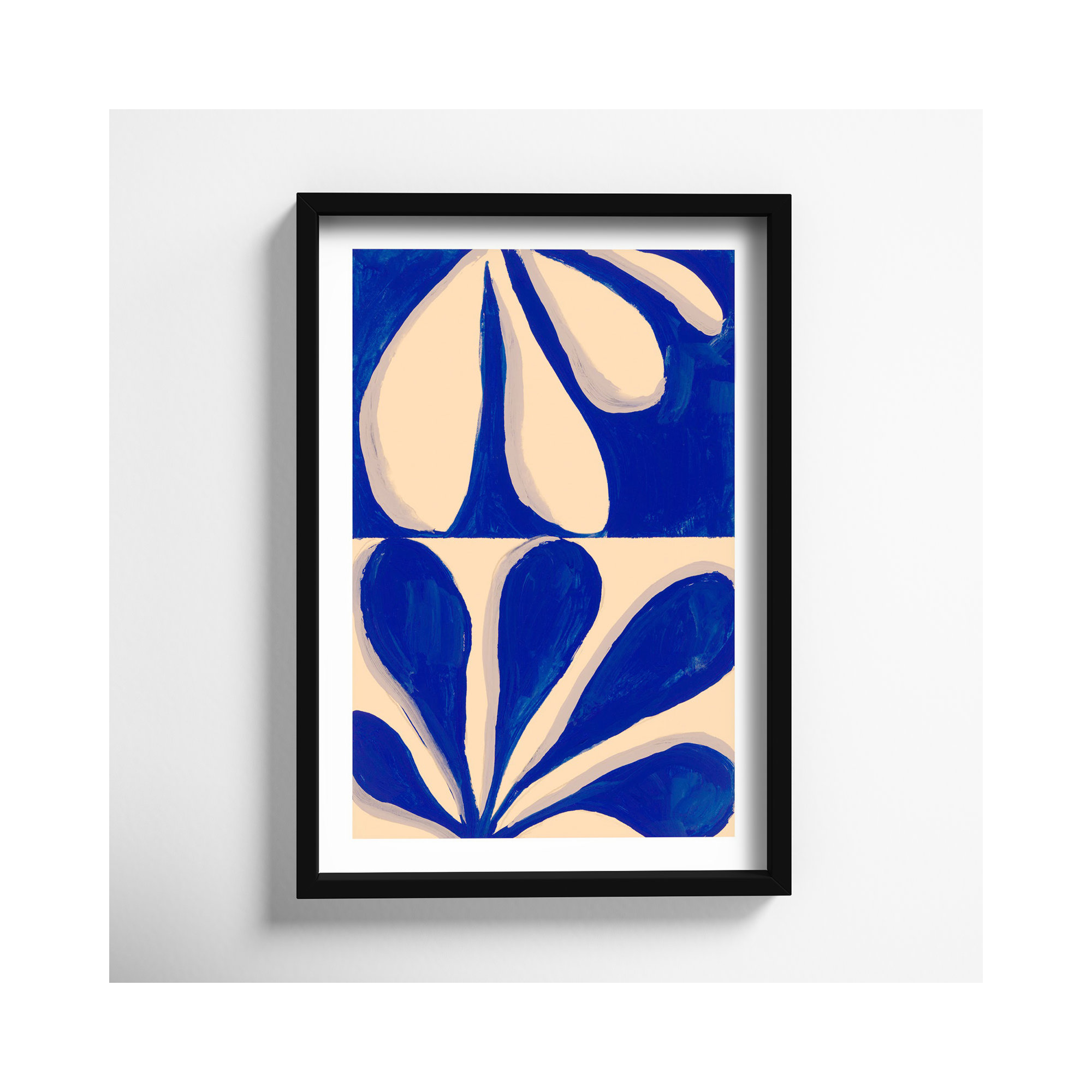 Vice Versa by Andrea Stokes, Black Framed, 26.5" W x 38" H