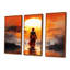 Orange Orange Journey III - ensemble d'art mural paysage africain-107212695-107212698