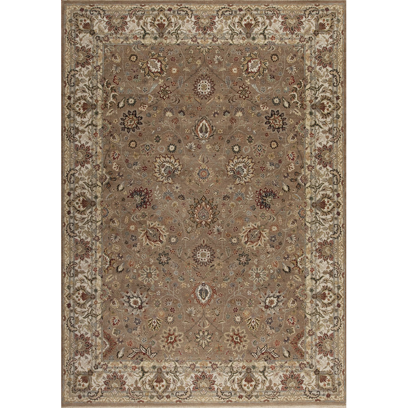 Cote D’Azure Hand Knotted Wool Area Rug, Rectangle 6' x 9'