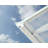 Palram - Canopia Bordeaux 7' x 5' Polycarbonate Galvanized Steel Clear Convex Stationary Door and Window Awning White/Diffused-71003103-116369226