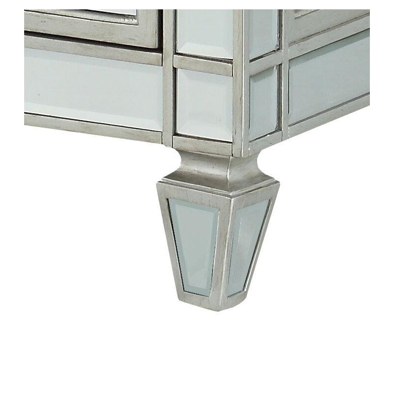 Table de chevet à miroir Varian